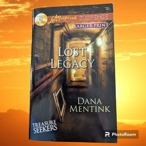 Lost Legacy Love Inspired Large Print Suspense Mass Market Paperback Harlequin